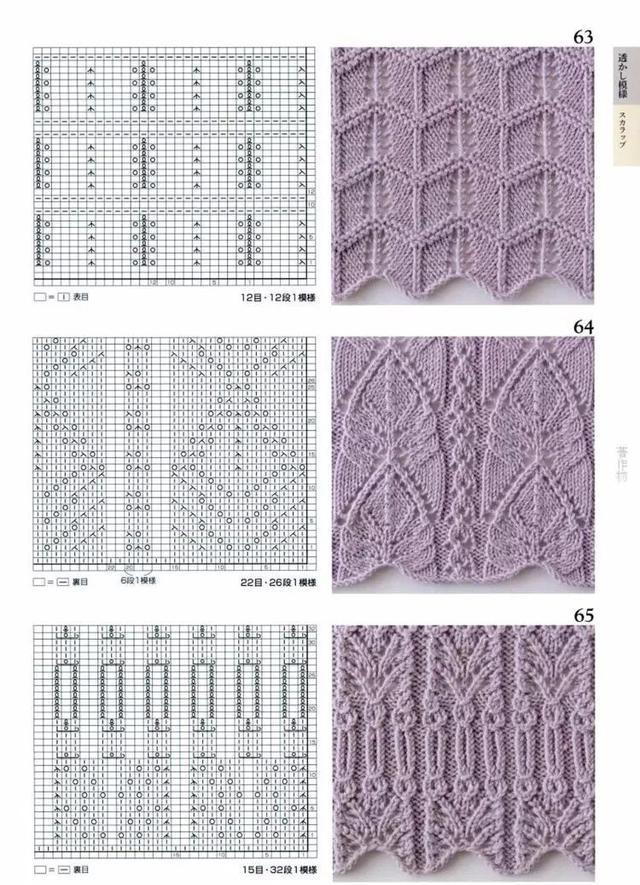 各种毛衣花样织法大全（100款毛衣花样图解）(25)
