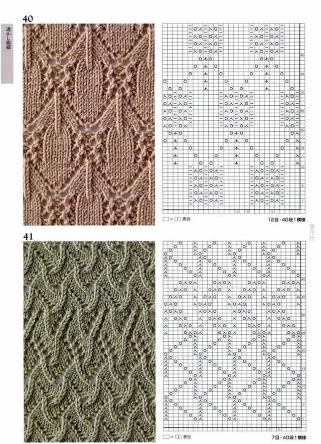 各种毛衣花样织法大全（100款毛衣花样图解）(16)
