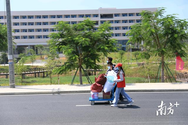 广工揭阳校区2022年（广工揭阳校区首批新生报到）(8)