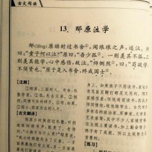 ​邴原泣学文言文翻译（邴原泣学讲解）