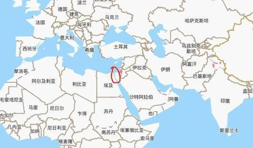 苏伊士运河在哪，苏伊士运河涉及哪些国家？图3