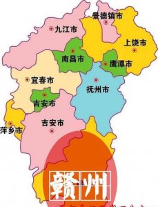 ​江西二大城市是哪个，江西省第二大城市是哪个城市？