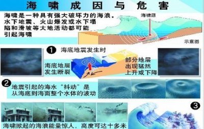 ​海啸是怎么形成的，海啸是怎么形成的？海啸的形成是不是因为海底的地壳运动？