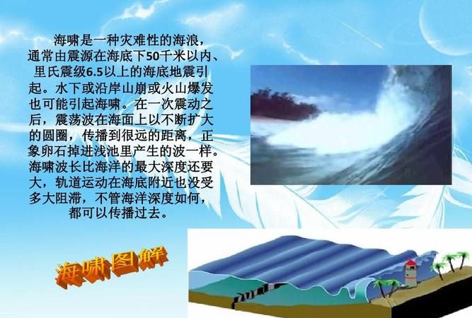 海啸、龙卷风是怎样形成的