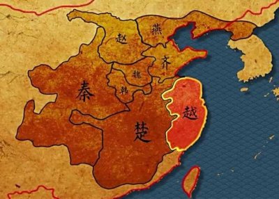 ​战国七雄地图全图(高清版超大图)