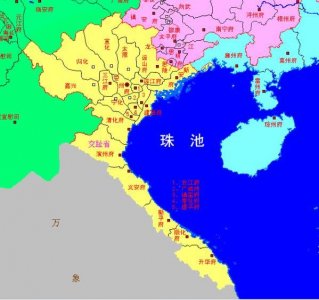 ​交趾布政使司地图面积有多大?人口又有多少?