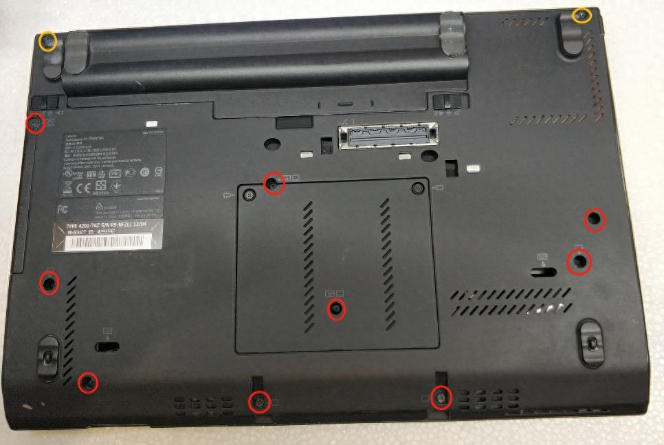 Thinkpad x220拆机步骤详解（图解）